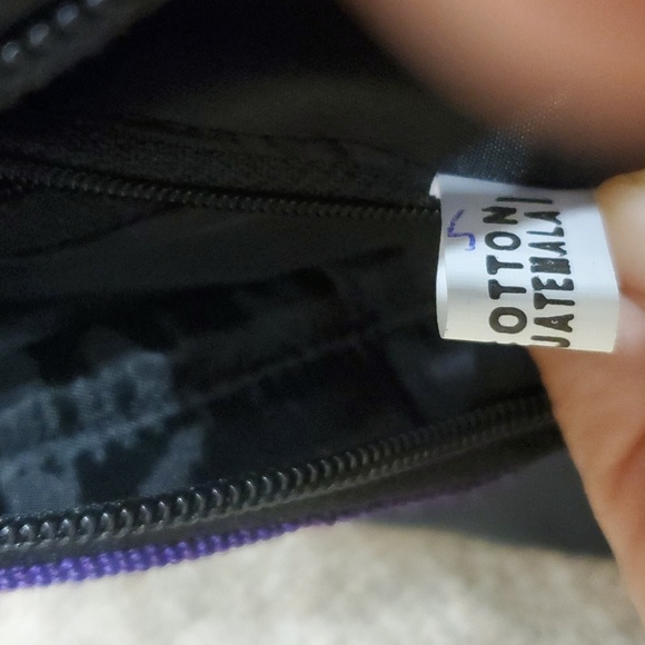 Purple Hand Loomed Purse - Picture 6 of 9